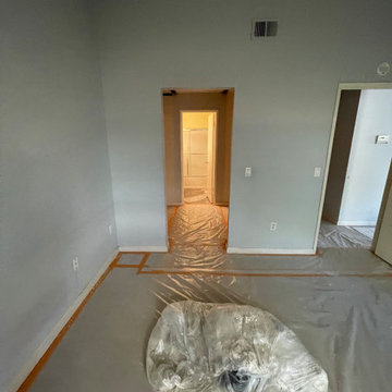 Condo Facelift, paint, smooth ceiling, can lights
