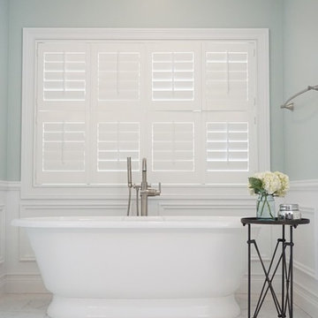 Sophisticated Vintage Bathroom