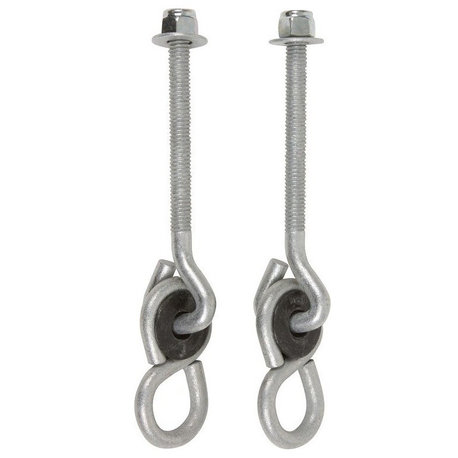 Nylon Bushing Swing Hangers, Set of 2, 4"x_"