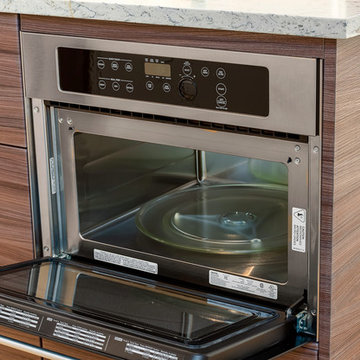 Complete home remodel with custom IKEA kitchen and wolf appliances