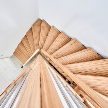 Treppen aus BauBuche Paneel