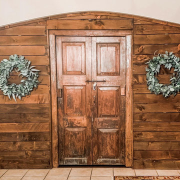 Custom Wood Stained Door