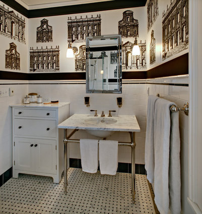 Traditional Bathroom by Tracey Stephens Interior Design Inc