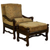 Clearwater American Furniture's Sienna Accent Chair and Ottoman