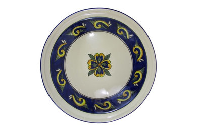 Le Souk Ceramique Stoneware Medium Serving Bowl, Riya