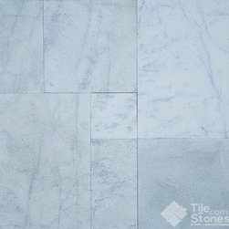 Marble Mosaic | Bianco Venato | 3cm | Bush Hammer | Versailles Pattern - Mosaic Tile