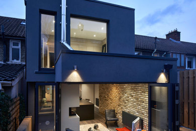 This is an example of a modern home design in Dublin.