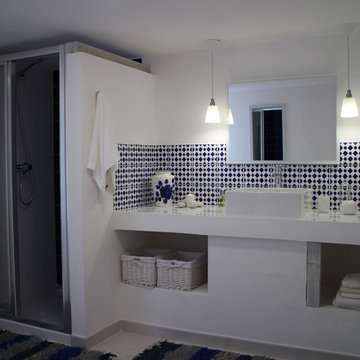 UTILIZAR UN ESPACIO DE UNA TERRAZA Y TRANSFORMARLO EN BAÑO.