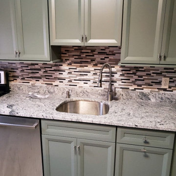 Sage Green Kitchen Remodel in Staten Island, NY