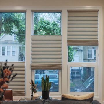 Top Down Bottom Up Roman Shades | Chicago, IL