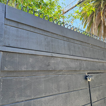Venice Alley Privacy Wall — Ninja Deterrent™ GIZAGIZA Heart + Classic short Dual
