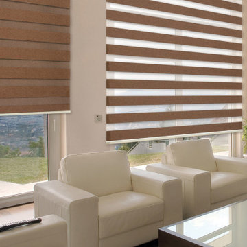 Shade by Jamie: Vertilux Neolux Dual Shades