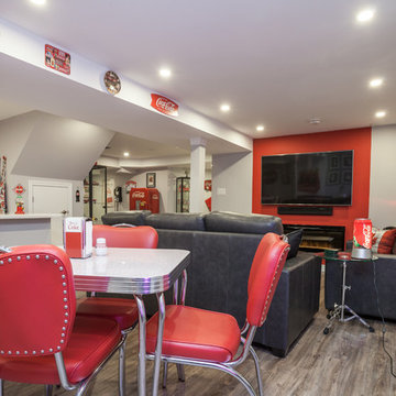 Oakville | Themed Basement Build