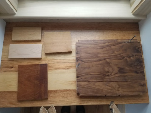 Wood Plank Countertop Material