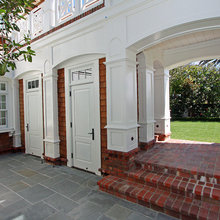 outside