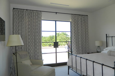 Inspiration for a contemporary bedroom remodel in San Francisco