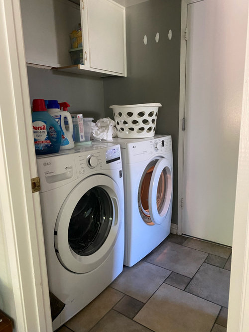 Congested laundry room design advice