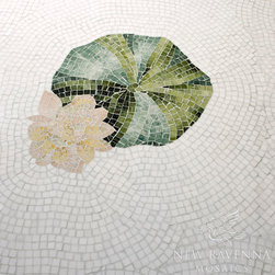 Lily Pad Stone Mosaic - Tiles