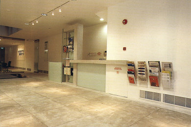 Inspiration for a contemporary entryway remodel in Other