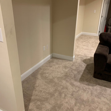 BASEMENT CARPET REPLACEMENT AFTER WATER LEAK