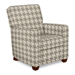 Midtown Low Profile Recliner by La-Z-Boy shown in Pewter - Products