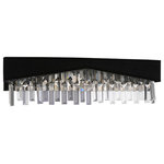 CWI Lighting - CWI Lighting 5674W24C-B Havely 4 Light Wall Sconce With Chrome Finish - CWI Lighting 5674W24C-B Havely 4 Light Wall Sconce With Chrome Finish. Collection: Havely. Finish: Chrome. Dimension(in): 6(H) x 5(W) x 24(L) x 5(Ext). Bulb: (4)40W G9 Bi-Pin Base(Not Included). Max Height(in): 6. Crystals: K9 Clear. Hanging Method/Wire Length: Comes With 6" of wire. CRI: 80. Voltage: 120. Certifications: ETL.