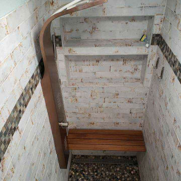 Bathroom shower remodel