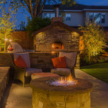 outdoor kitchen