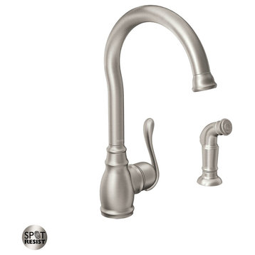 Moen 87650 Anabelle Kitchen Faucet - Spot Resist Stainless