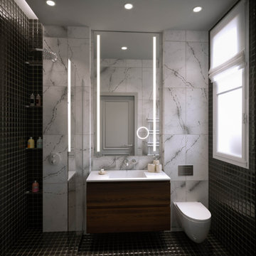 Appartement Invalides Salle de Bain