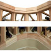 Designer Curved Molding Kit (Prime Mahogany - Unstained)