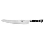 Master Grade - I.O. SHEN Suraisu Slicing Knife, Kitchen Knife, Sharp Knife - 11" / 280 mm - Introducing the I.O. Shen chef knife series, where exceptional craftsmanship meets innovative technology. Introducing the Suraisu Slicer: featuring a sleek, lightweight handle that enhances maneuverability without sacrificing strength. Each kitchen knife features a unique "Yin Yang" handle design, enhancing balance and stability while adding a touch of elegance to your kitchen. The handles are made from durable, heat-resistant ebonite, ensuring longevity and comfort in every cut, though we recommend handwashing for optimal care. With a razor-sharp edge crafted at a precise 15° angle, this slicing knife make slicing and mincing a joyful experience. Additionally, our advanced Triplex Steel Technology guarantees superior sharpness and edge retention, setting our knives apart from the rest. Hand-finished over an average of seven hours, each I.O. Shen knife embodies dedication to quality and performance. Plus, enjoy peace of mind with a one-year warranty, underscoring our commitment to excellence.