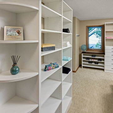 Maple Grove Custom Walk-in Closet