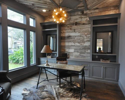 30 Trendy Rustic Study Design Ideas - Pictures of Rustic Study ...