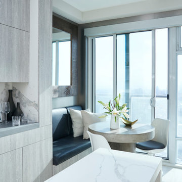Urban Chic Upscale Condo Design by Stacey Cohen