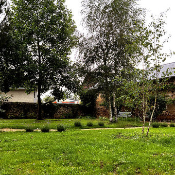 Jardin de campagne - "Autour du pin"