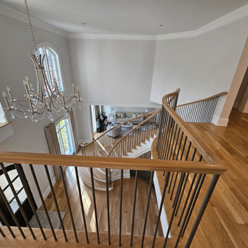 Project #116 | Elegant Curved Staircase