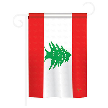 Lebanon 2-Sided Impression Garden Flag
