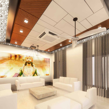 False ceiling Design for an existing house of MR. S.K. Naiyyar