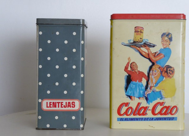Dos clásicos del diseño de packaging español: Cola Cao y Puig