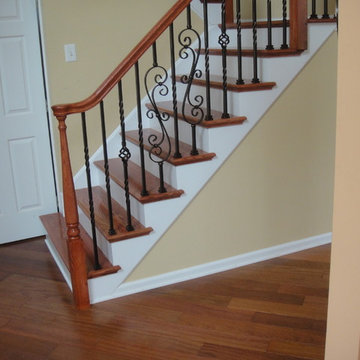 Cherry Steps and railings