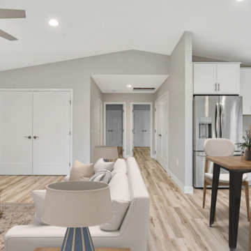 Open Concept ADU Living Room