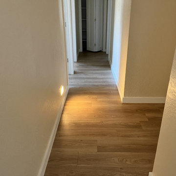 Flooring Renovation: Mohawk Laminate & Dream Weaver Carpet