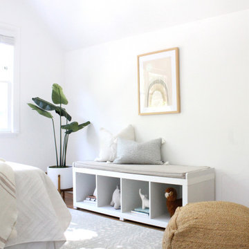 Child's Room With Cubby Bench