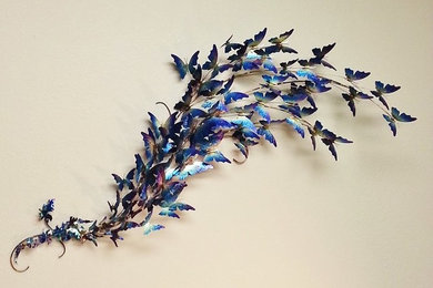 Blue Butterfly Migration
