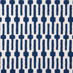 Indigo Links Accent Napkin - Dinnerware