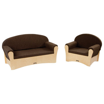 Jonti-Craft Komfy Sofa + Chair Set