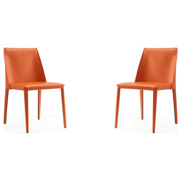 Paris Dining Chair, Coral, Set of 4