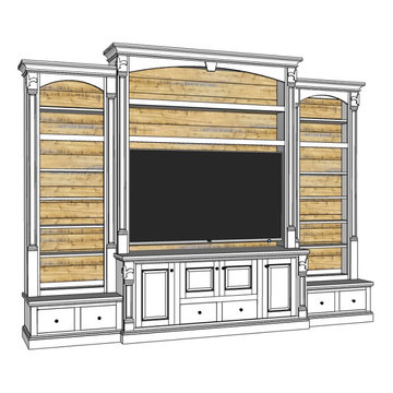 TV Wall Unit Upgrade