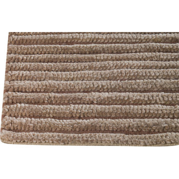 Hand Woven Beige New Zealand Wool Area Rug